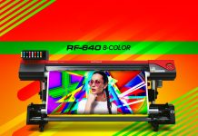 Roland DGA anuncia el lanzamiento de la nueva impresora VersaEXPRESS RF-640 de 8 colores