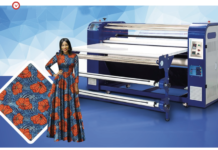 Sublimando textiles en grande