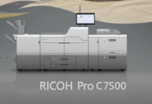 DFEs Fiery impulsan recursos de gama expandida en la nueva RICOH C7500