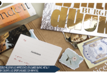 Agregando valor a las impresiones digitales con barníz y metal.